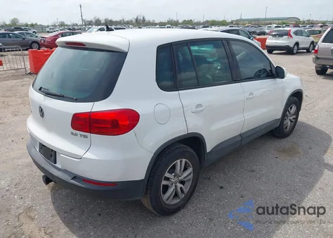 2012 Volkswagen Tiguan Le from USA, damaged, VIN WVGAV7AX2CW577751